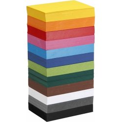 Kartong Colortime A6 180 g 1200 ark Blandade färge