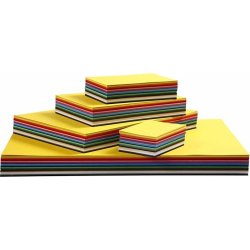 Kartong Colortime A3-A6 180 g 1500 ark Blandade fä