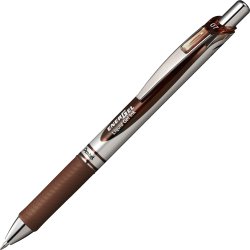 Pentel Energel BL77 Rollerball, brun