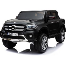 Eldriven Mercedes X-klass barnbil 4x12V svart