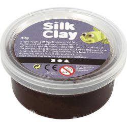 Modellera Silk Clay 40g brun
