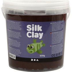Modellera Silk Clay 650g brun
