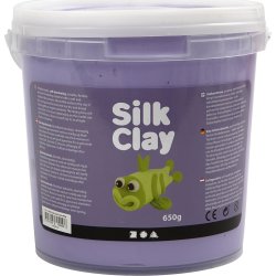 Modellera Silk Clay 650g lila