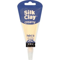 Silk Clay Creamy Modellervoks, 35 ml, beige