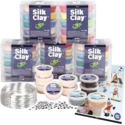 Silk Clay Modellermasse | Klassesæt | Fantasi