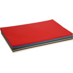 Julkartong Colortime A2 180 g 20 ark Blandade färg