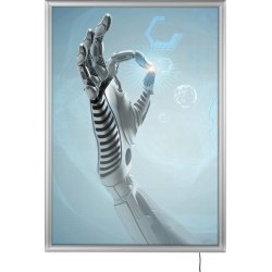 Snäppram Enkelsidig LED 50x70 cm