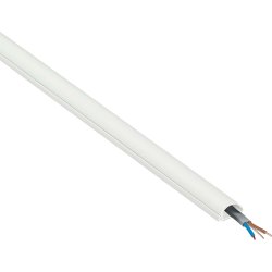 d-line kabelkanal kit 20x10mm, hvid