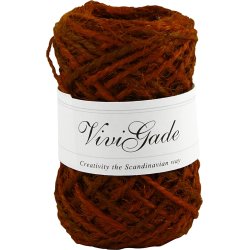 Vivi Gade Naturhamp, 1-2mm x 30m, Rød
