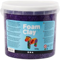 Modellera Foam Clay 560 g Lila