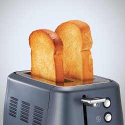 Morphy Richards Evoke 2-slice toaster, stål blå