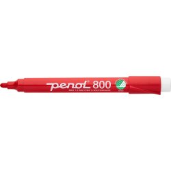 Penol 800 Whiteboard Marker | Rød