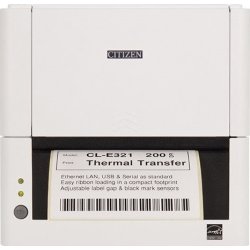 CL-E321 printer, LAN/USB/RS232