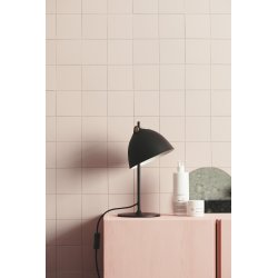 Århus bordlampe, Ø 18 cm, Hvid/træ