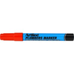 Artline Plumbers Marker, rød