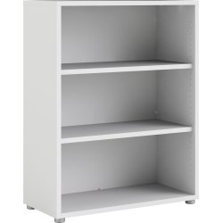 BudgetLine reol med 3 rum, hvid