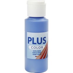 Plus Color Hobbymaling, 60 ml, cobolt blue