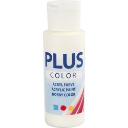 Plus Color Hobbymaling, 60 ml, off white