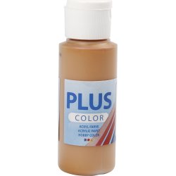 Plus Color Hobbymaling, 60 ml, raw sienna