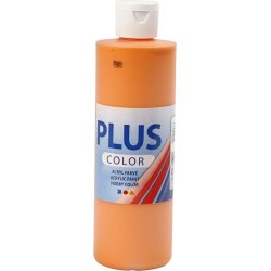 Plus Color Hobbymaling, 250 ml, pumpkin