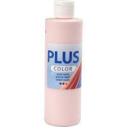 Plus Color Hobbymaling, 250 ml, soft pink