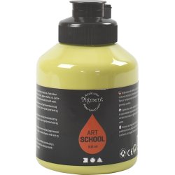 Akrylfärg Pigment 500 ml kiwi