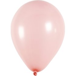 Balloner, lyserød, 10 stk