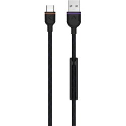 UNISYNK premium til USB kabel, 2m, sort - Køb på | Lomax A/S