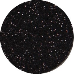 Glitterdrys, sort, 110 g
