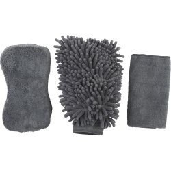 Vaskesæt microfiber 3 dele