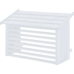 Plus Värmepumpsskydd 96x56x78 cm Vit