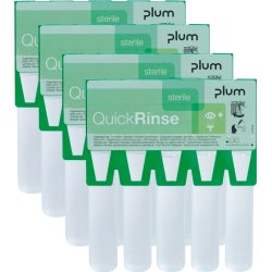 Plum Quick Rinse mini øjenskyl 20 ml. - 20 stk