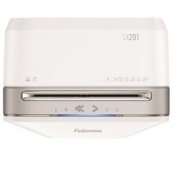 Fellowes Powershred LX 201 mikromakulator, hvid