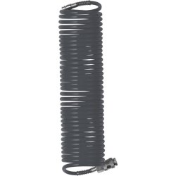Probuilder Trykluft spiralslange 10 m, 1/4"