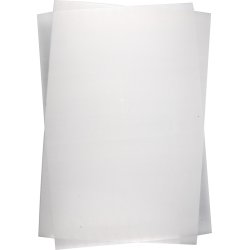 Krympeplast | 20x30 cm | Blank klar | 100 ark