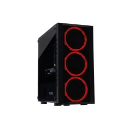 Brugt Gear4U Black Widow Gaming stationær pc, sort