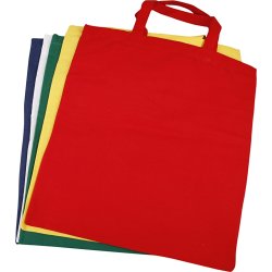Tygkasse med handtag | 38x42 cm | 5 färger