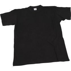 T-shirt | Rund hals | St 12-14 år | Svart