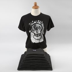 T-shirt | Rund hals | Str. XL | Sort