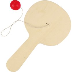Racket med snöre och boll