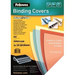 Fellowes Binding Covers A4, super clean, 300 my