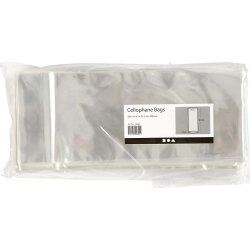 Cellofanpose | O.bund | 9x6,5x22,5 cm | 200 stk.