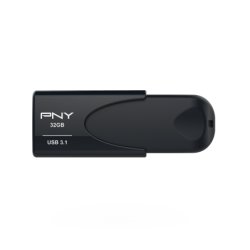 PNY USB 3.1 Attache 4 - 32GB, sort