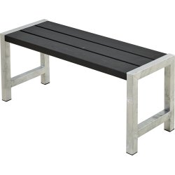 Plankbänk Plus Café L127 cm Svart