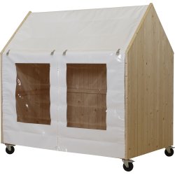Skydd på hjul Plus L203xD121xH198 cm