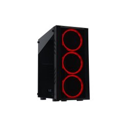 Fourze T155 Micro ATX kabinet, sort