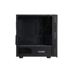 Fourze T155 Micro ATX kabinet, sort