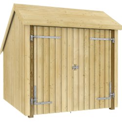 Plus cykelförråd 5,7 m2, 248 x 229 x 250 cm