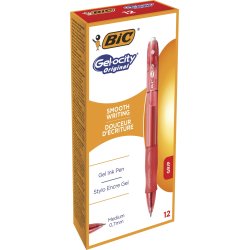 BiC Gel-ocity Original Kuglepen | Rød