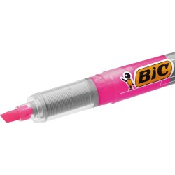 Bic Technolight highlighter, pink